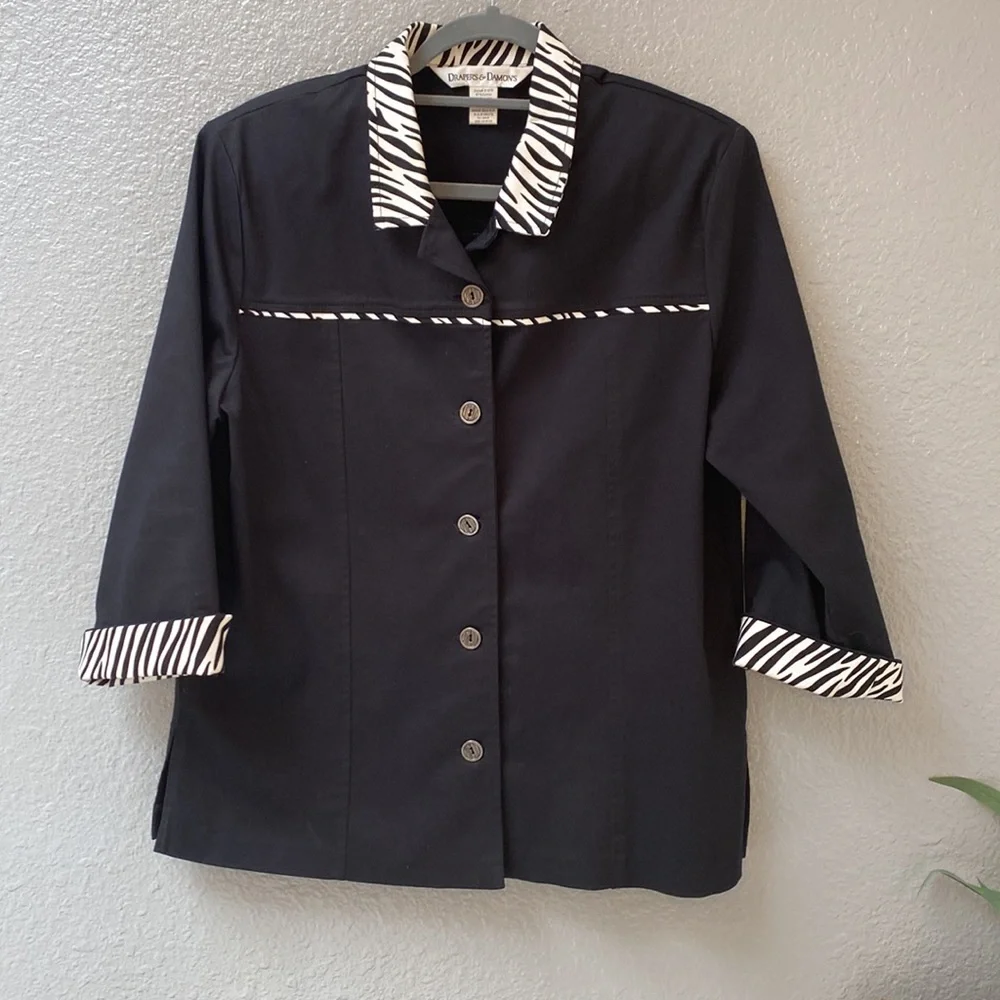 🏷️ GONE IN 12 hours 🚨 NWOT Draper’s & Damon’s Coat, Size PL - Picture 4 of 10